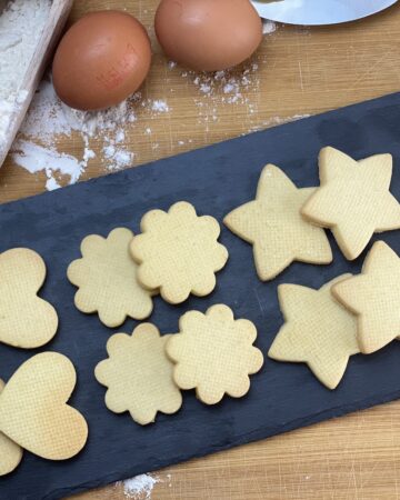 biscotti di pasta frolla