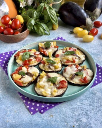 Pizzette di melanzane