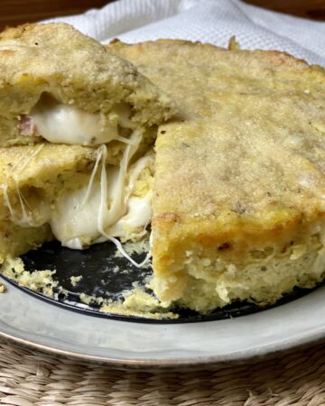 Torta di patate farcita