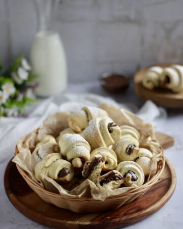 cornetti veloci con Nutella