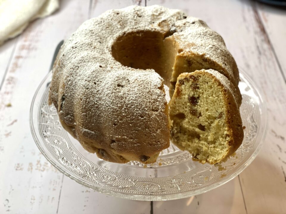 ciambella con uvetta