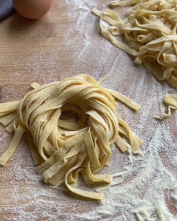 tagliatelle all'uovo