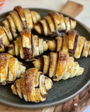 croissant veloci con doppia sfoglia