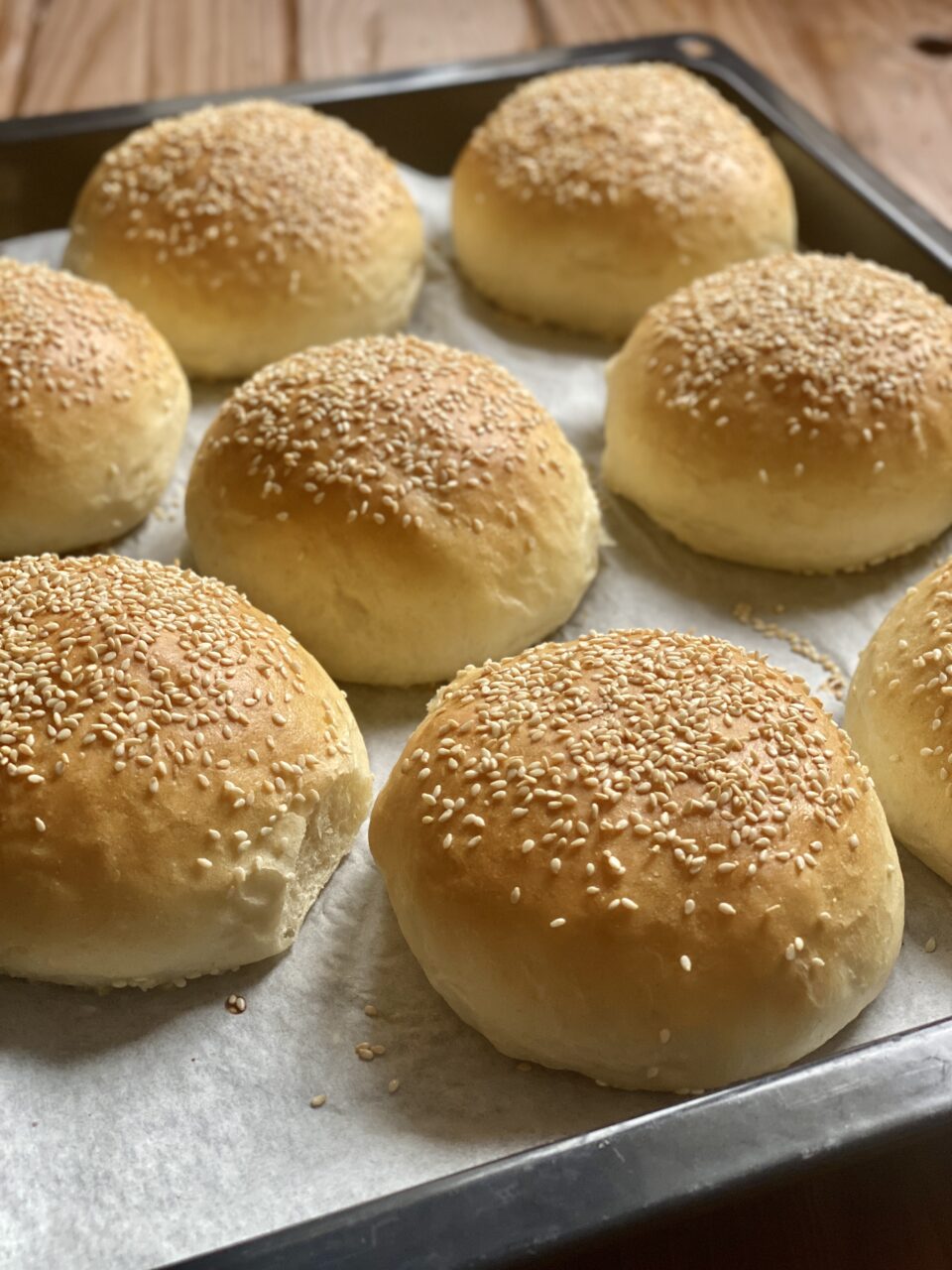 Burger Buns - Una Famiglia In Cucina