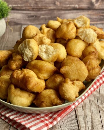 zeppole calabresi con patate