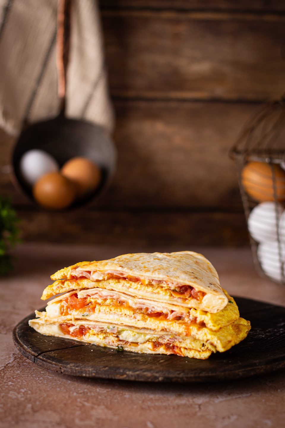 Frittata con piadina