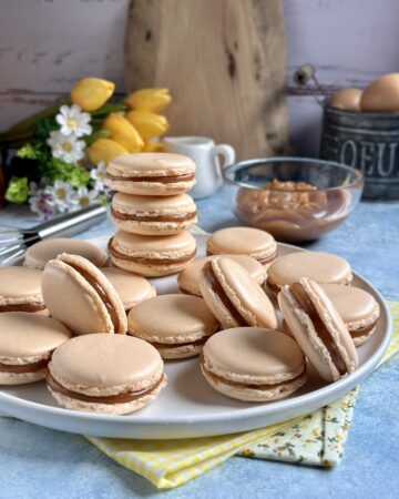 macarons al caramello salato