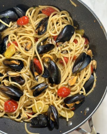 Spaghetti con le cozze