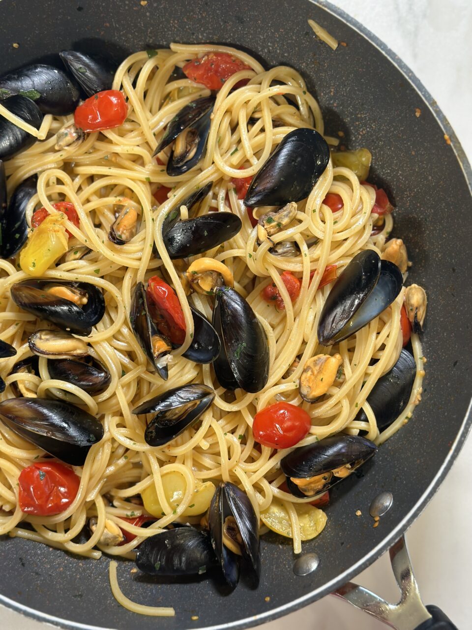 Spaghetti con le cozze