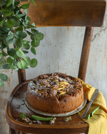 torta di mele e noci