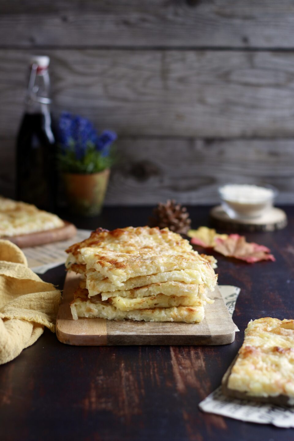 torta con patate e stracchino