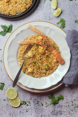 risotto agli scampi