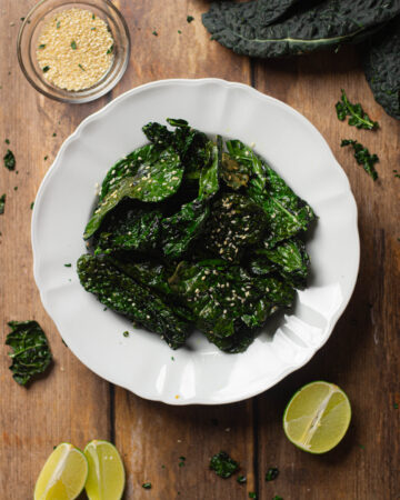 chips di cavolo nero