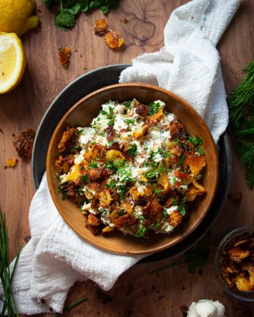 smashed potatoes salad