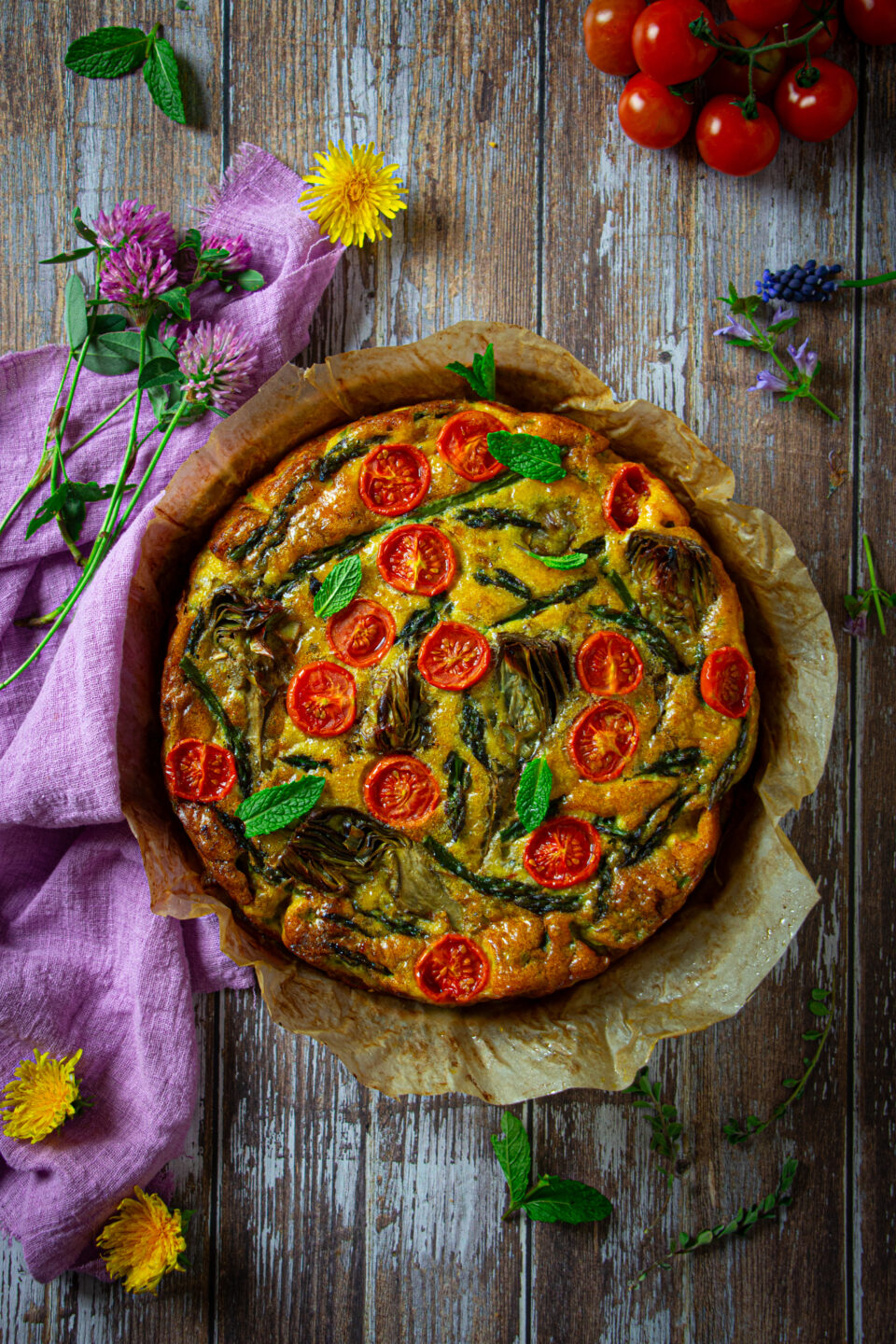 frittata di primavera