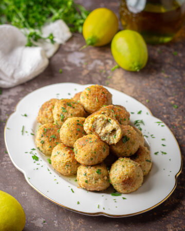 polpette di merluzzo