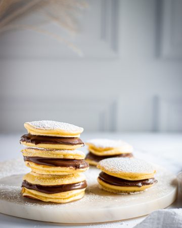 dorayaki con nutella