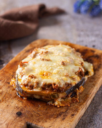 Melanzane con ragù di carne