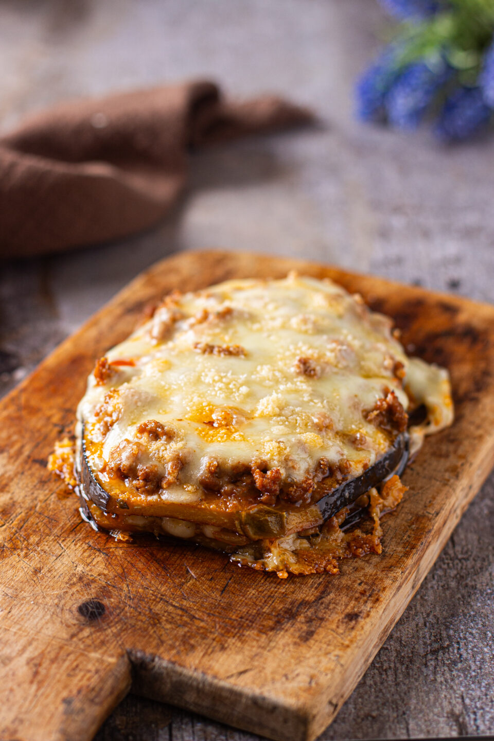 Melanzane con ragù di carne