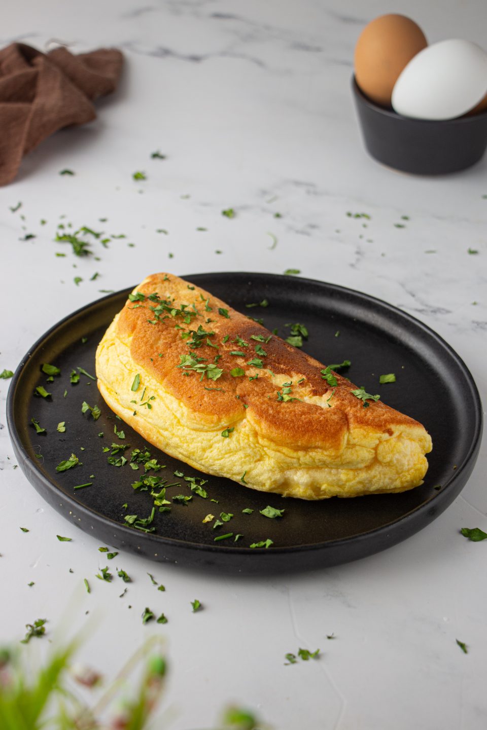 fluffy omelette