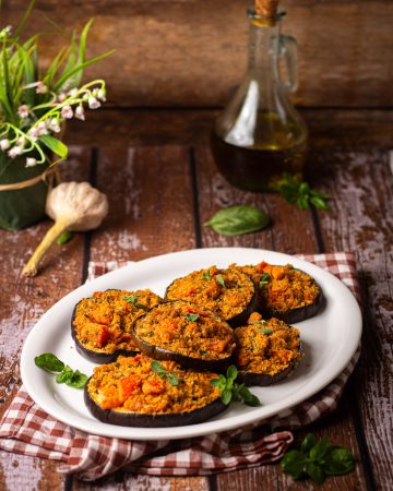 melanzane panate al forno