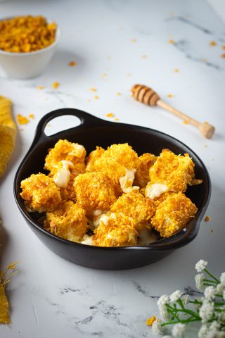 pop corn di formaggio croccante