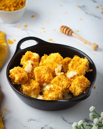 pop corn di formaggio croccante