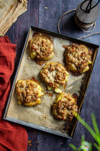 patate, salsiccia e stracchino