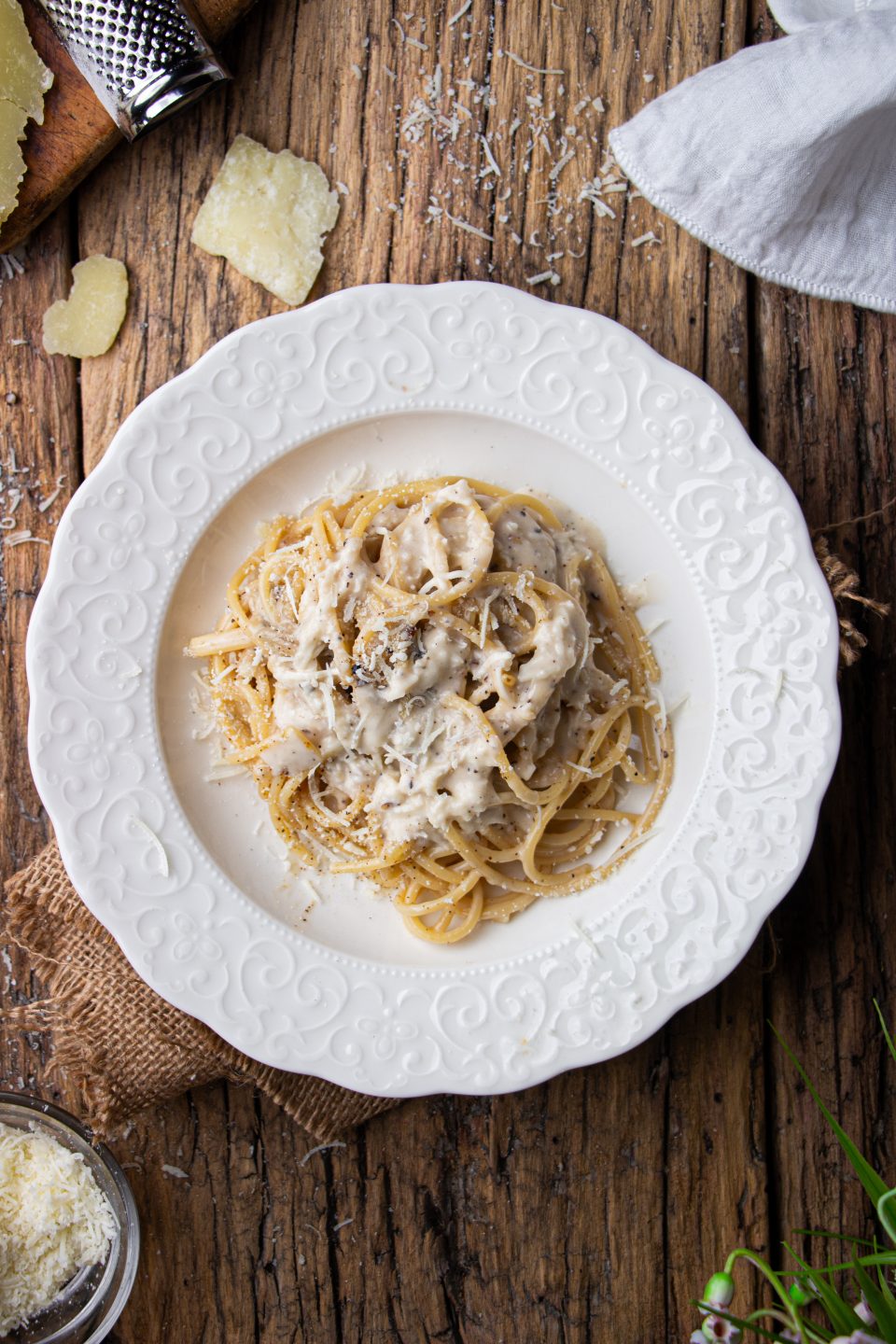 pasta cacio e pepe