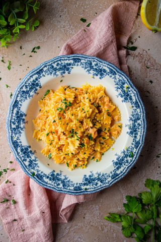 Pasta al salmone