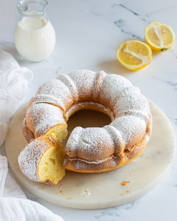 Torta con latte condensato