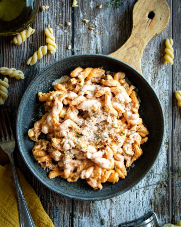 Pasta salsiccia e formaggio