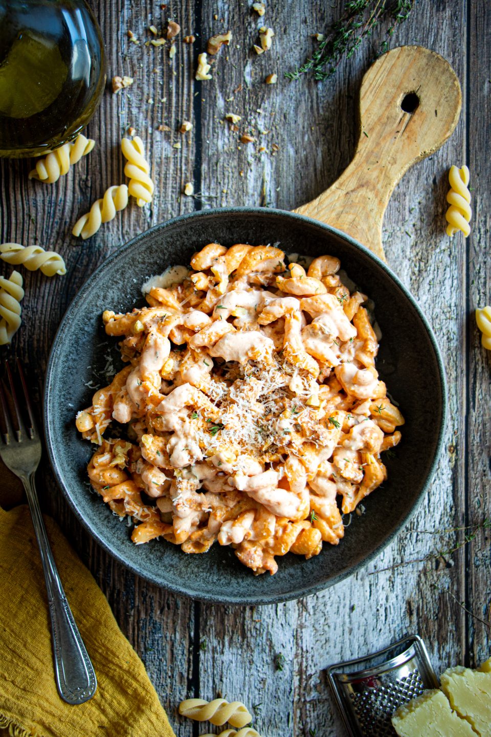 Pasta salsiccia e formaggio