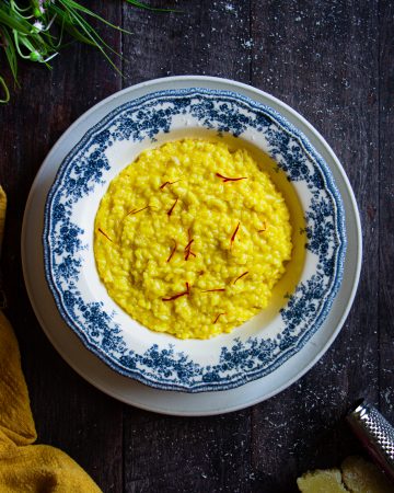 risotto allo zafferano